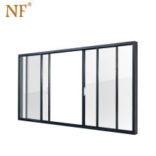 Soundproof interior heavy duty polycarbonate sliding door